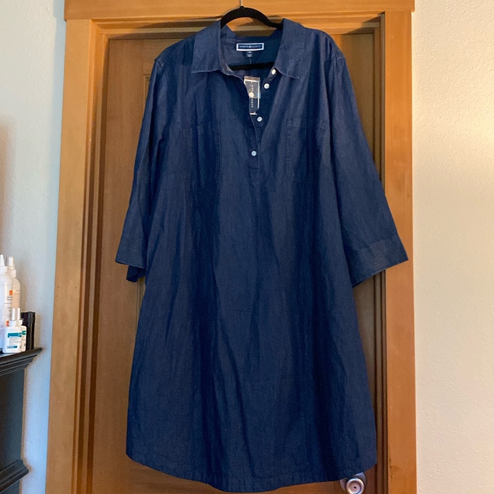 Karen Scott Denim dress